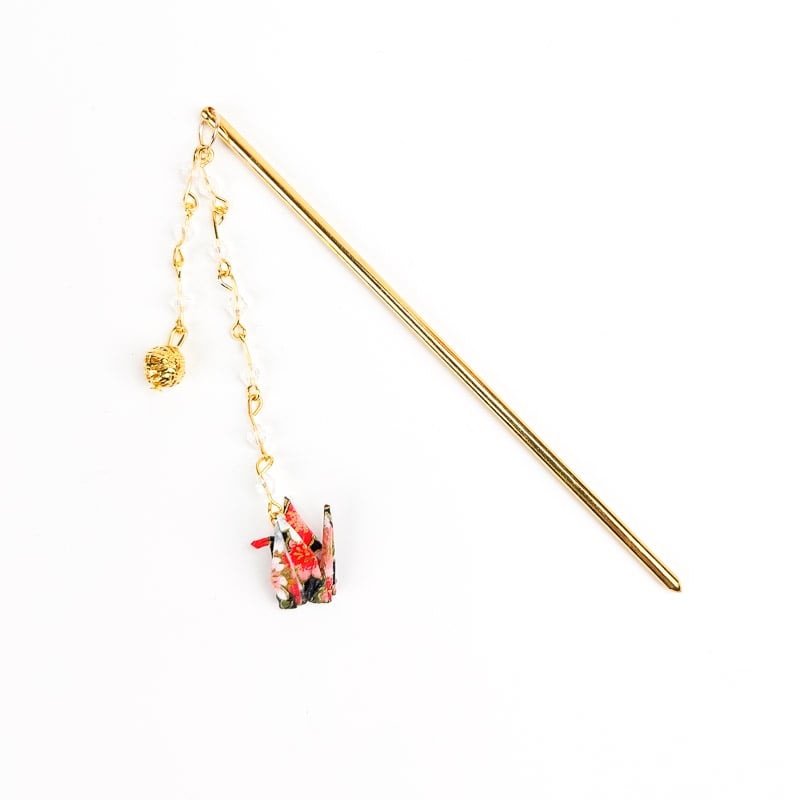 Origami Japan Kanzashi Röd