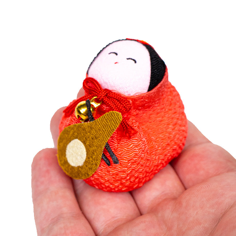 Otedama-docka Japansk Chirimen Benten