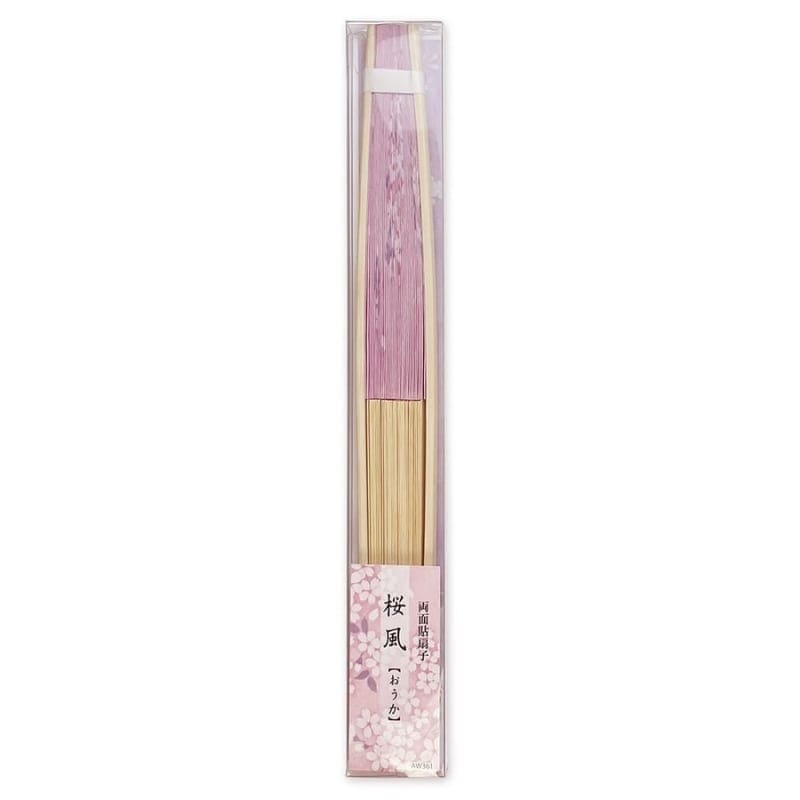 Ouka fläkt av japansk bambu
