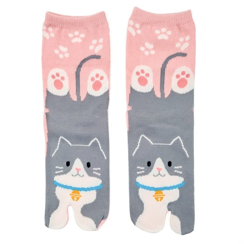 Pack Tabi Neko Strumpor 6 par EU 36 40
