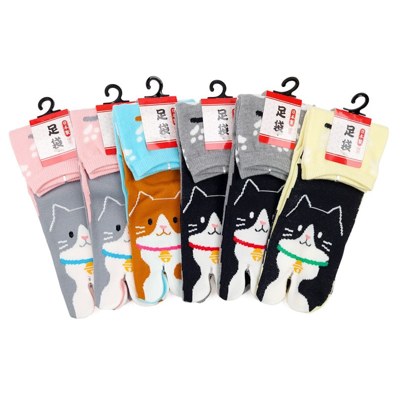 Pack Tabi Neko Strumpor 6 par EU 36 40