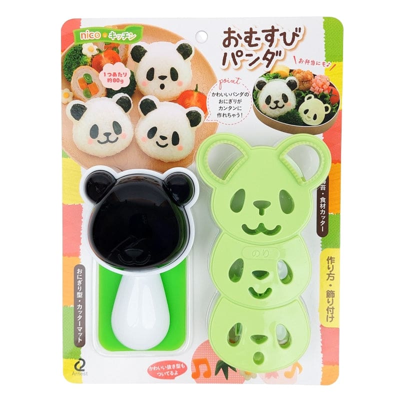 Panda huvud Onigiri gjutform