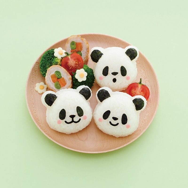 Panda huvud Onigiri gjutform