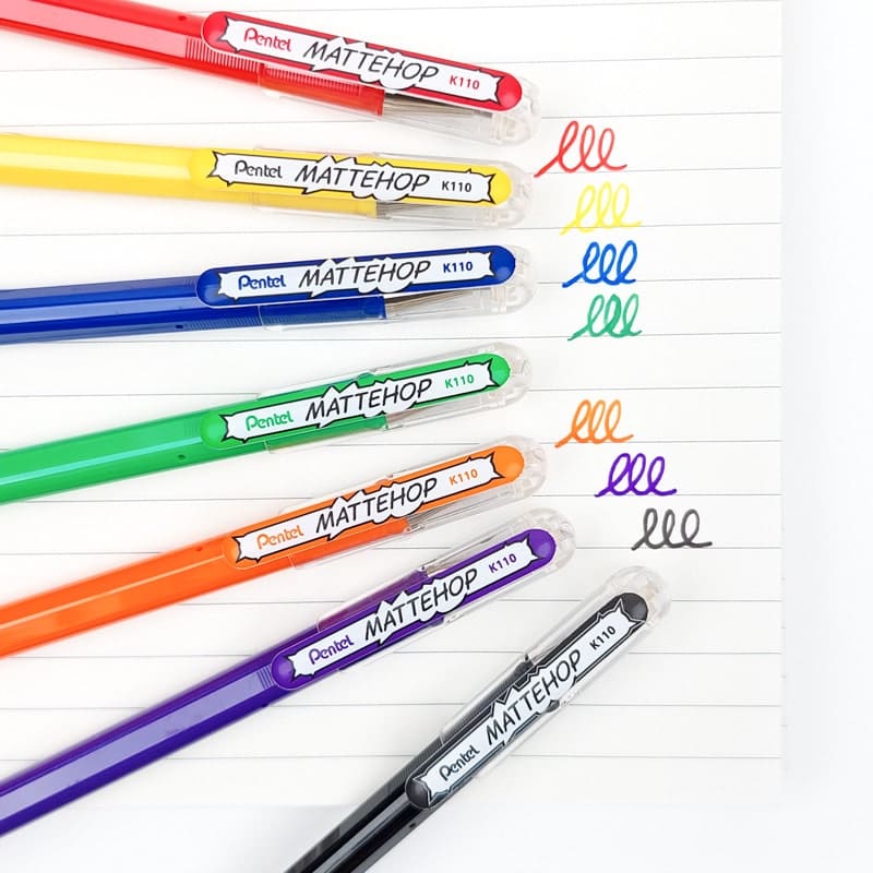 Pentel Mattehop Original Set färgpennor