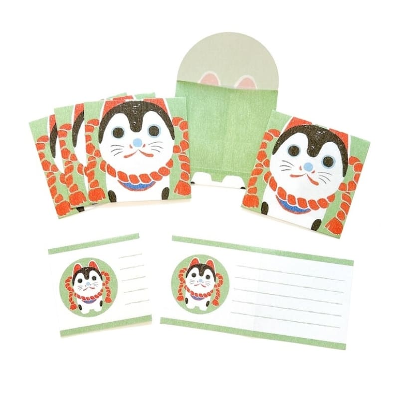 Pochibumi Inu Hariko Brevpapper Set