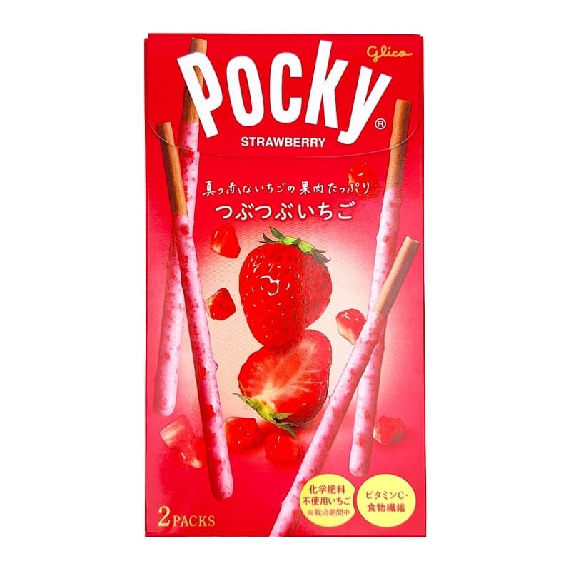Pocky Choklad och Jordgubb