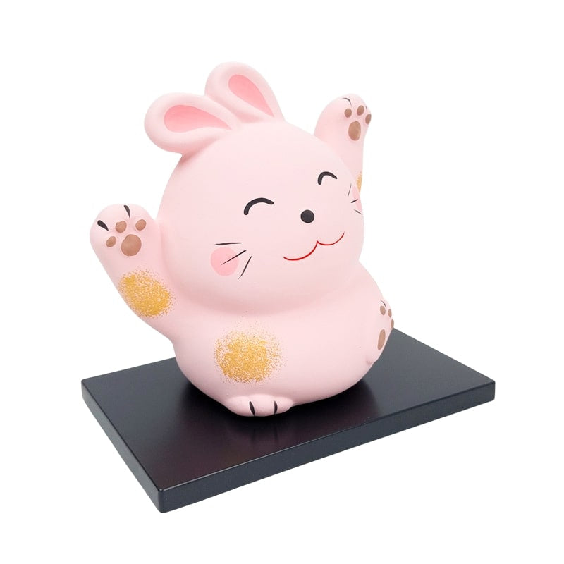 Positiv energi japansk kaninfigur