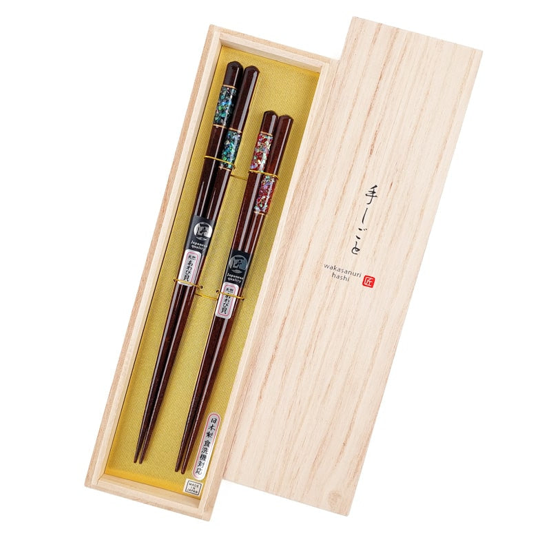 Raden japanska ätpinnar set