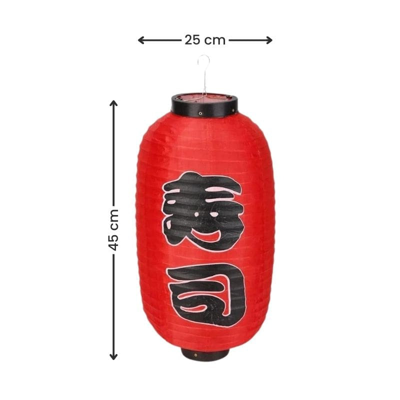 Röd japansk lykta