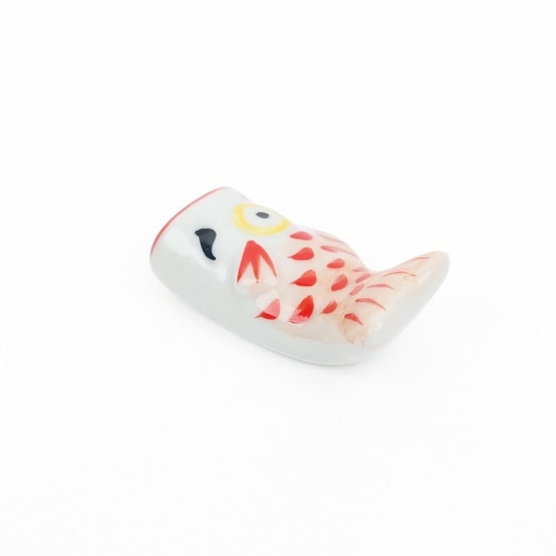 Röd Koinobori japansk ätpinne rest