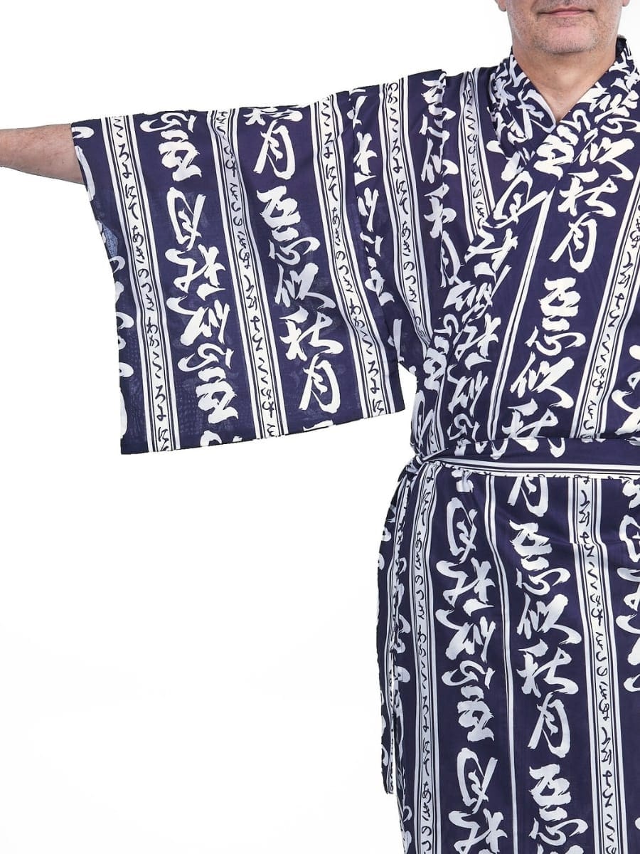 Ryokan Yukata Kimono för män