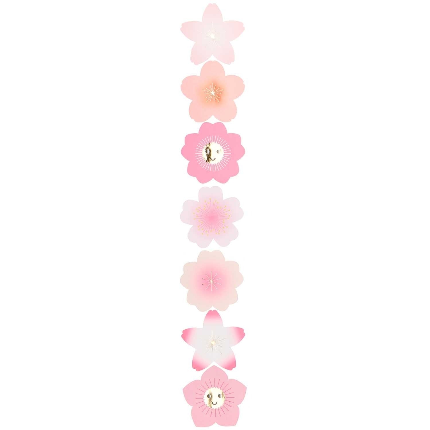 Sakura blommor klistermärken