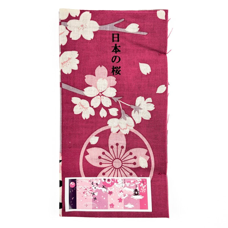 Sakura Japanskt Tenugui tyg