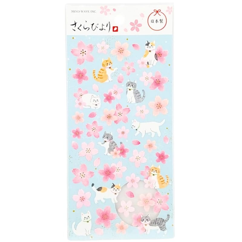 Sakura Neko Japanska klistermärken