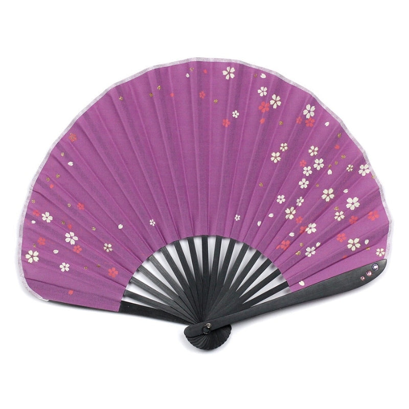 Sakura Violett Japansk solfjäder