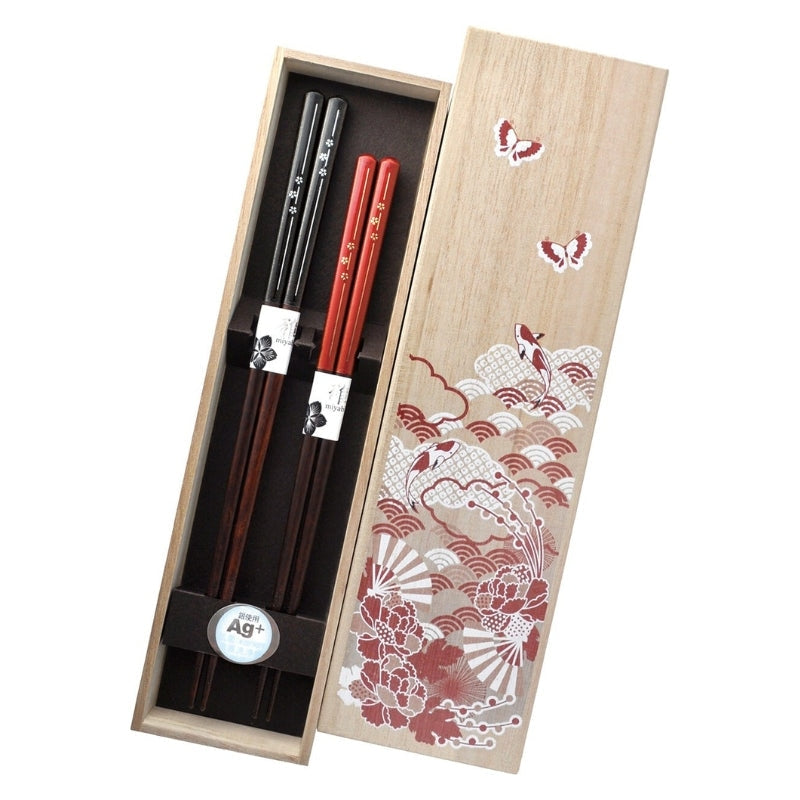 Sanshun Japanska ätpinnar Set