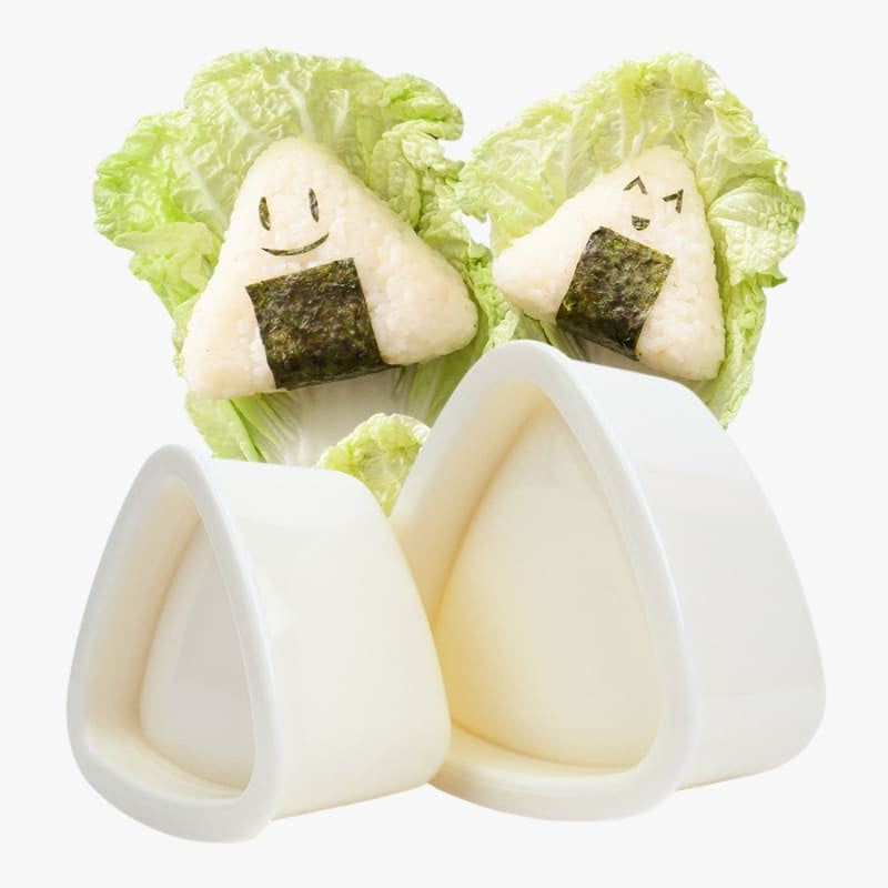 Sats 2 Japanska Onigiri gjutformar