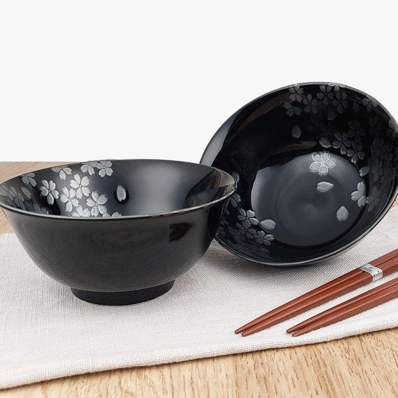 Set med 2 japanska Hanami skålar