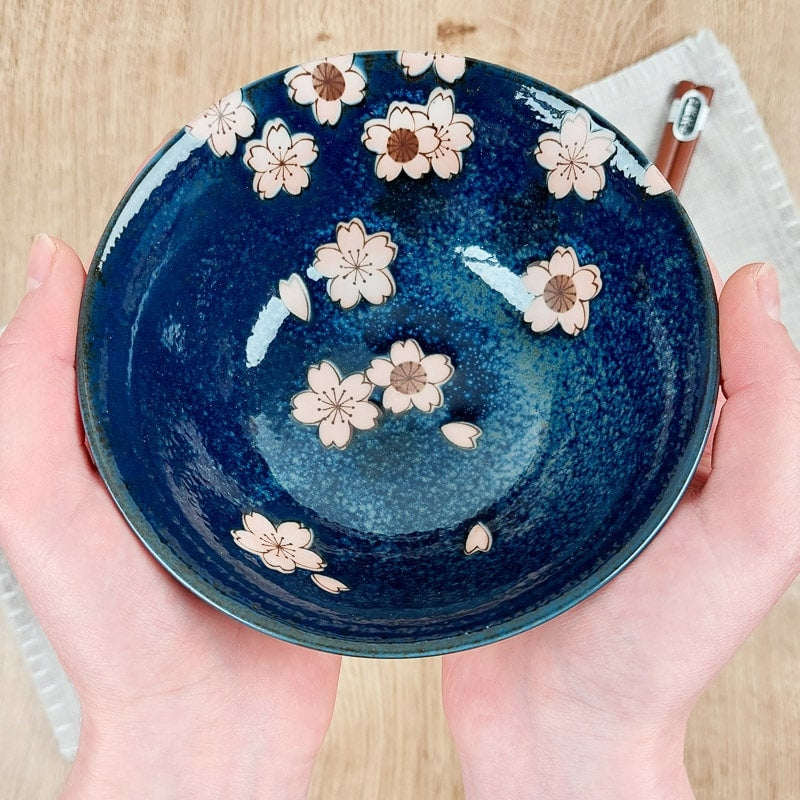 Set med 2 japanska Sakura skålar