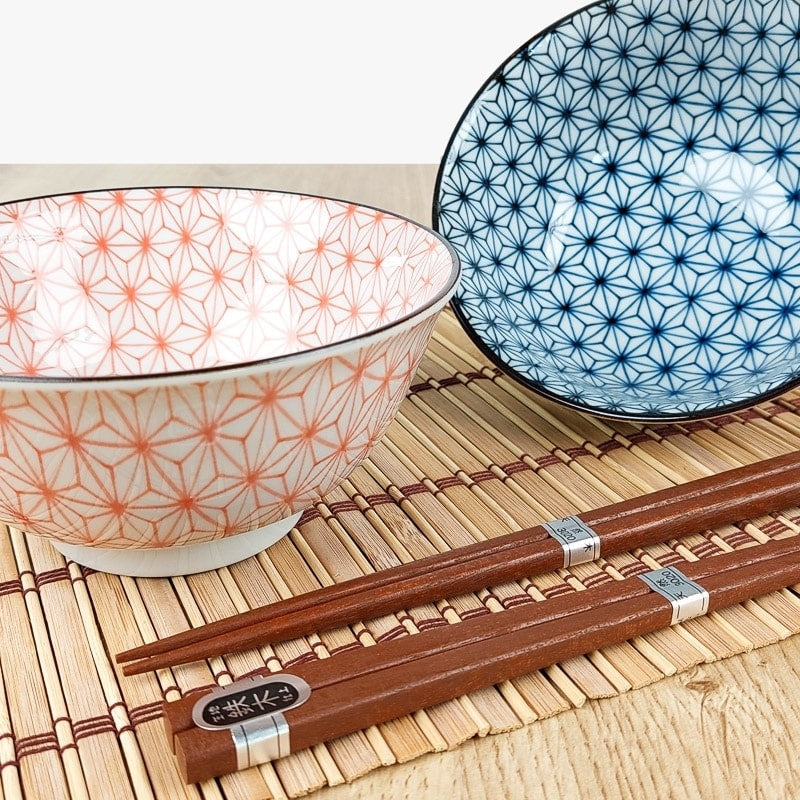 Set med 2 japanska skålar av märket Asanoha
