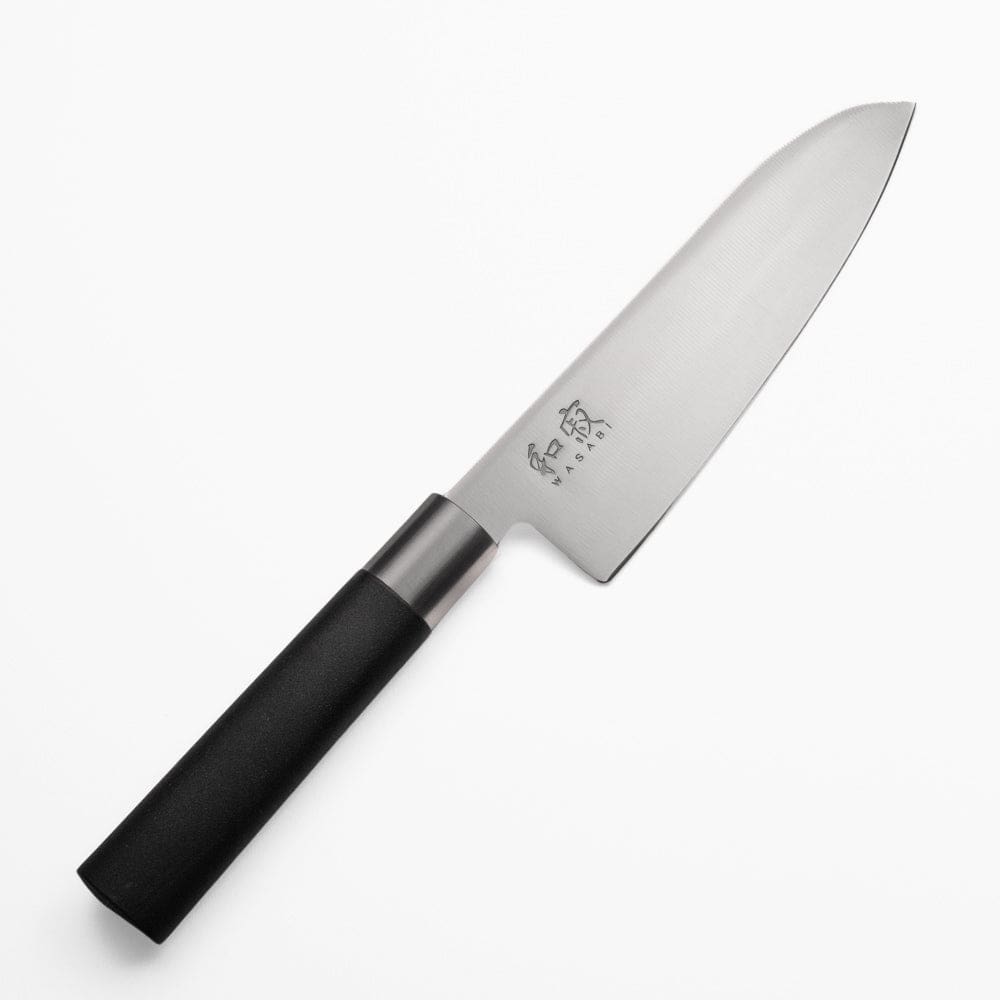 Set om 3 KAI Wasabi Black japanska knivar