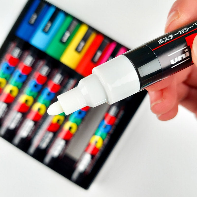 Set om 8 Posca pennor