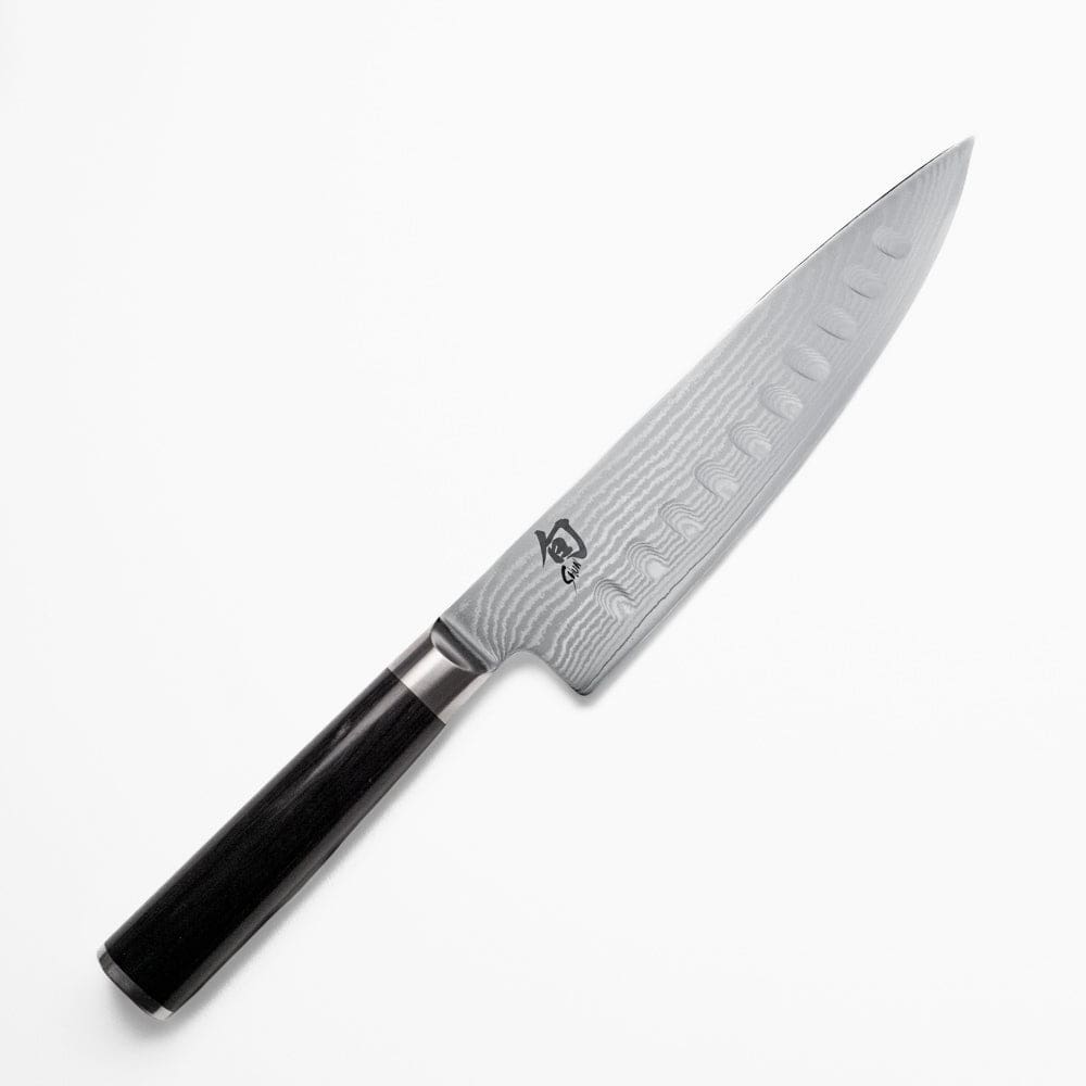 Shun Classic kockkniv 20 cm blad med bikakestruktur