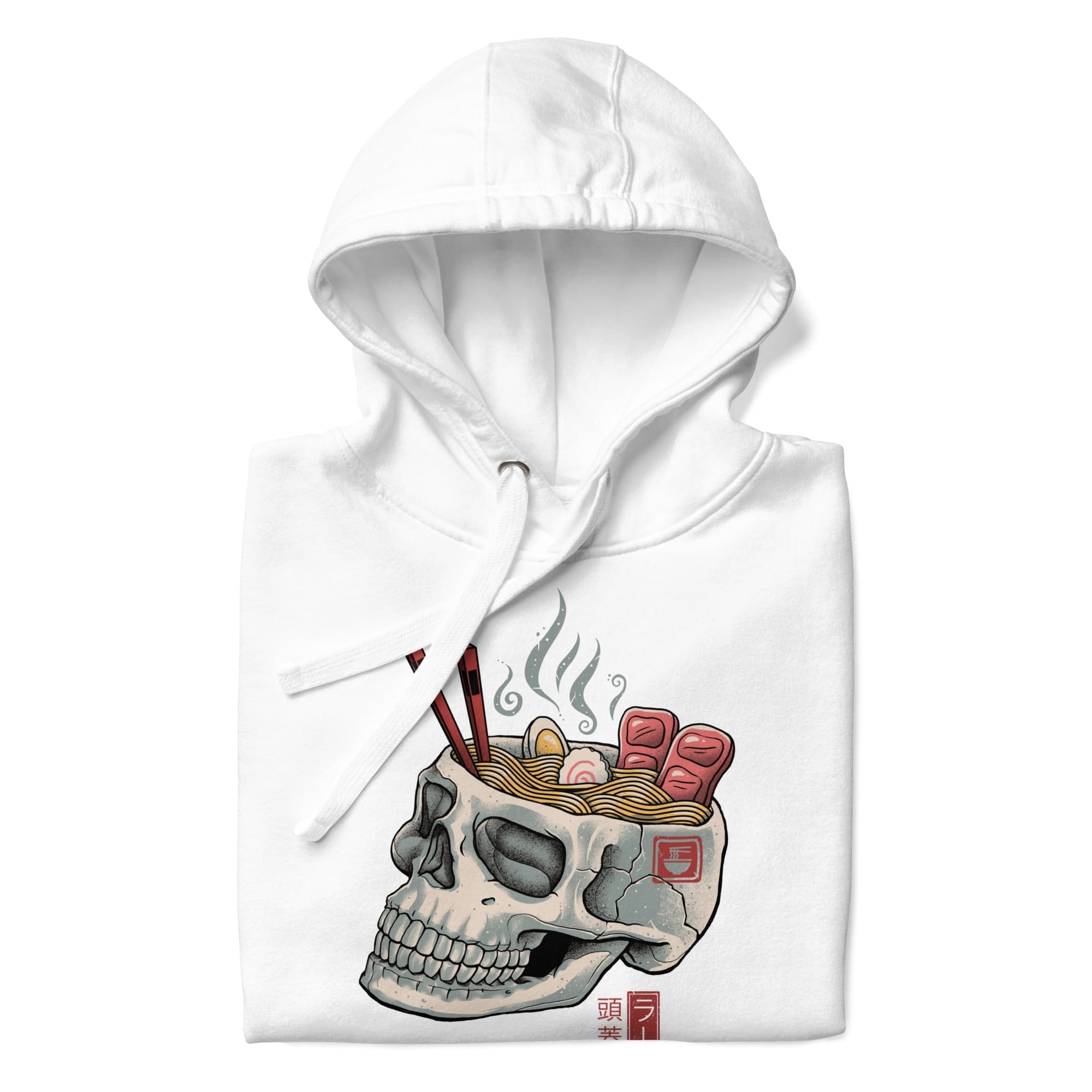Skull Ramen japansk sweatshirt