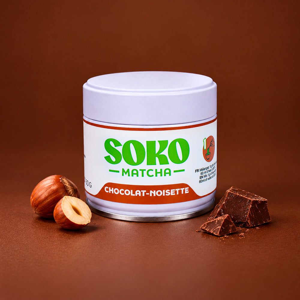 Soko Matcha-Te - Choklad och Hasselnöt