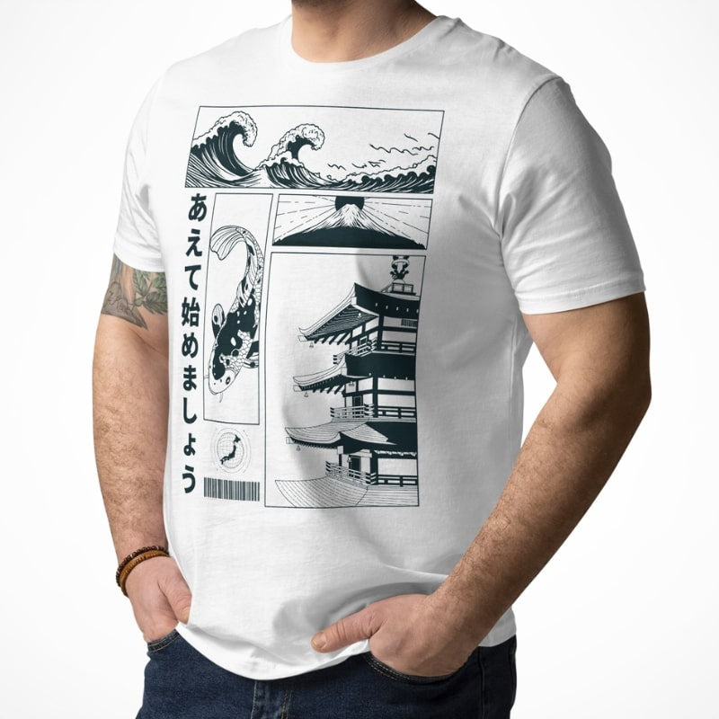 Spirit of Japan Japansk T shirt
