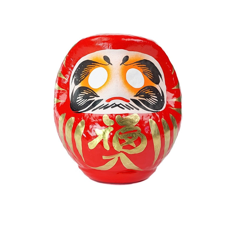 Stor röd Daruma 12 och 15 cm