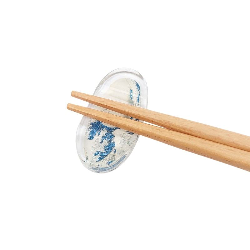 Stora vågformade ätpinnar Rest Kanagawa