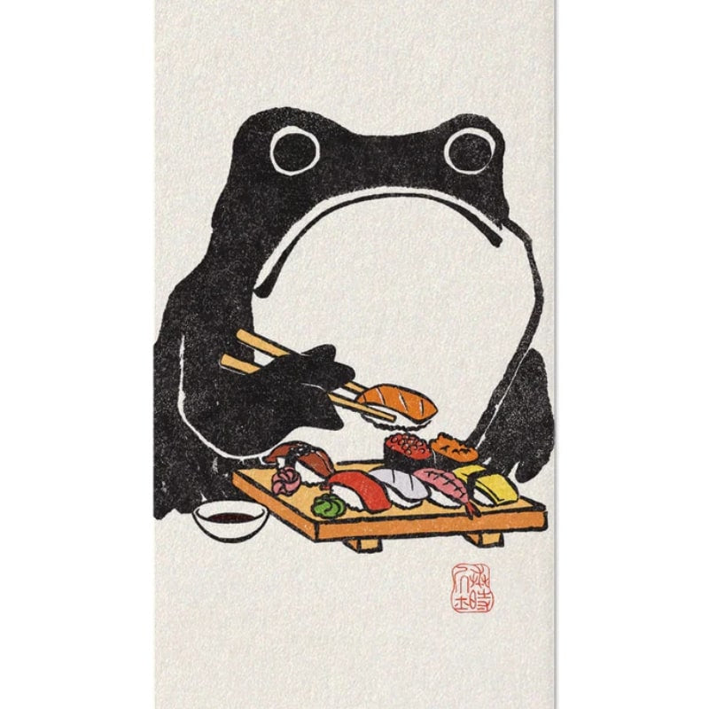 Sushi Kaeru Bokmärke