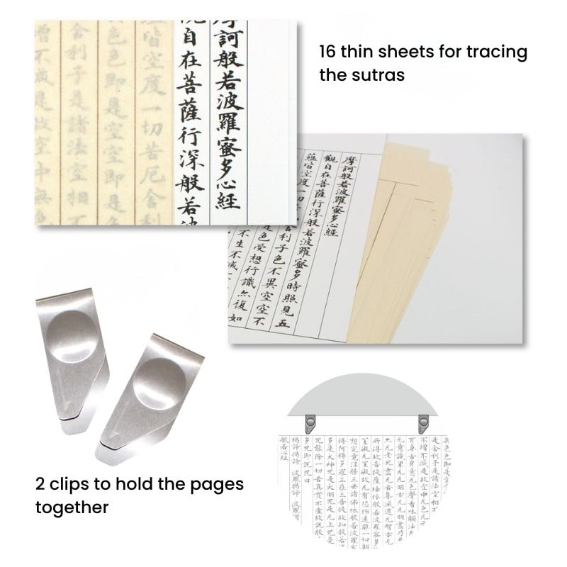Sutra Copy Set med Tombo Brush Pen