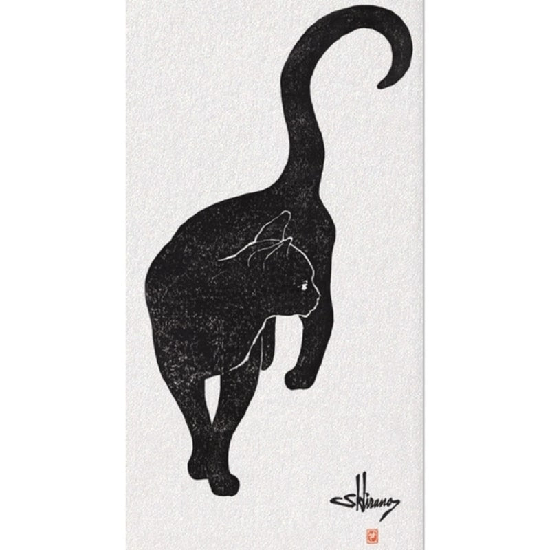 Svart katt bokmärke