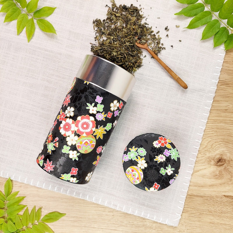Svart Washi Paper Tea Box