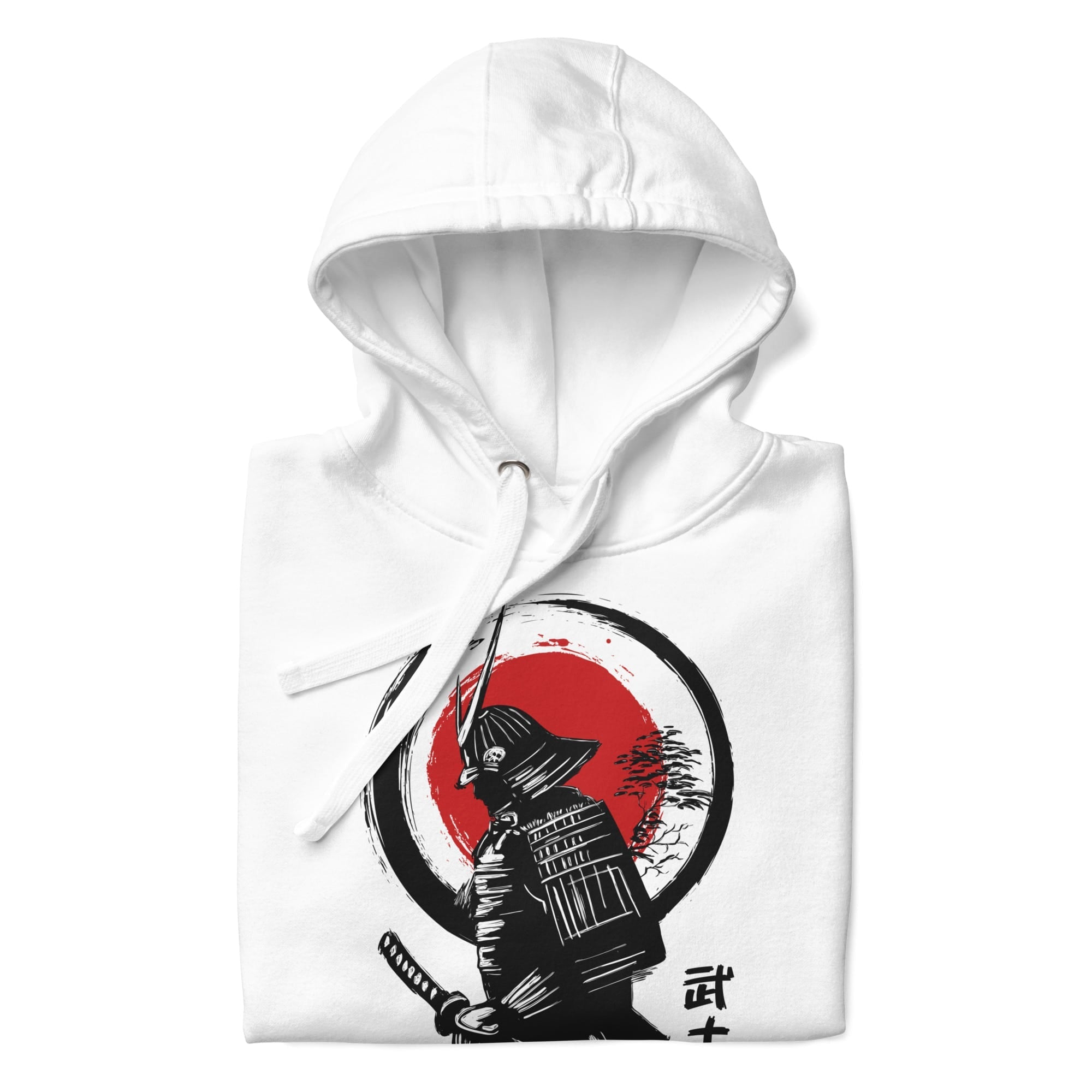 Sweatshirt med japanska samurajer