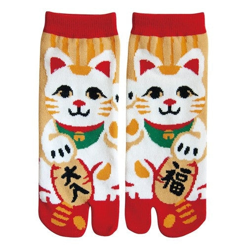 Tabi Maneki Neko strumpor EU 36 40