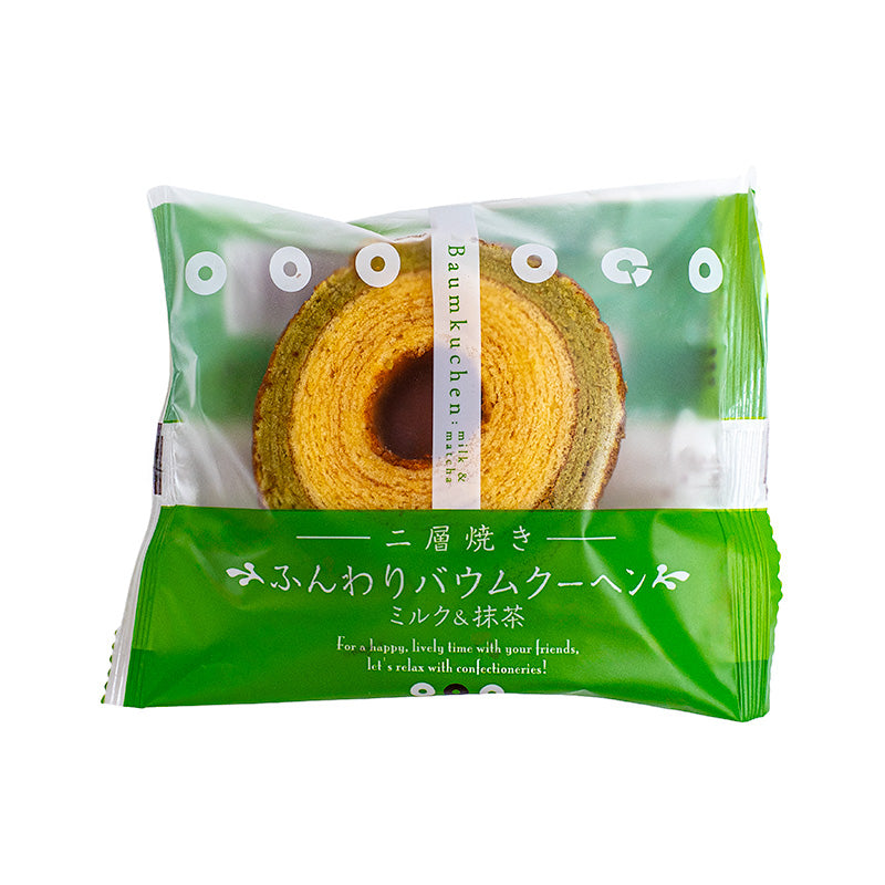 Taiyo Baumkuchen - Mjölk & Matcha