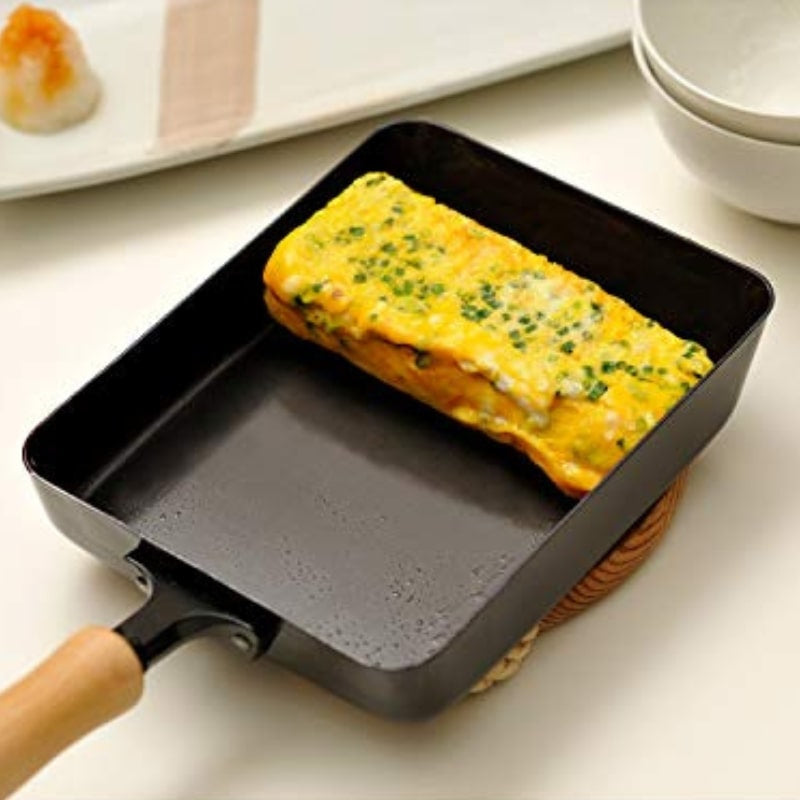 Tamagoyaki japansk stekpanna 14x18 cm