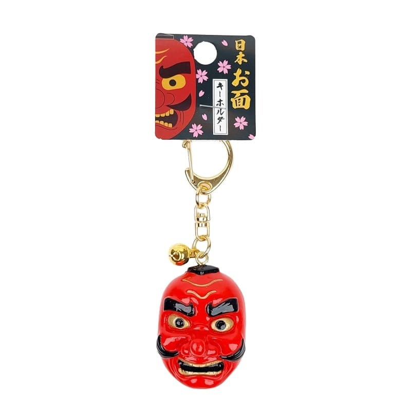 Tengu Mask Nyckelring