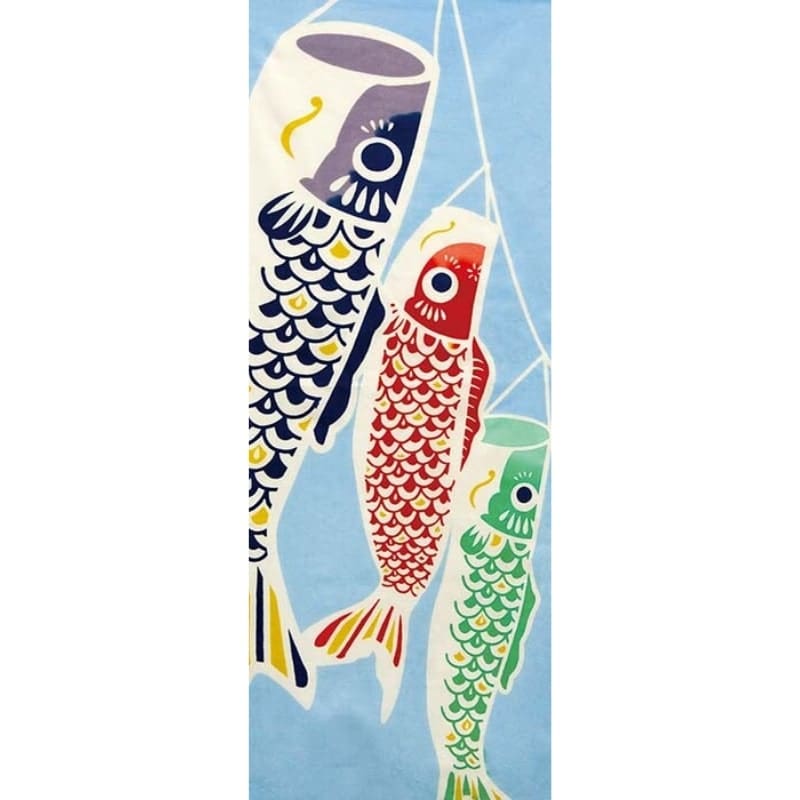 Tenugui japansk färgad karp