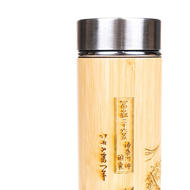 Termos i Bambu – Den Stora Vågen vid Kanagawa 400 ml