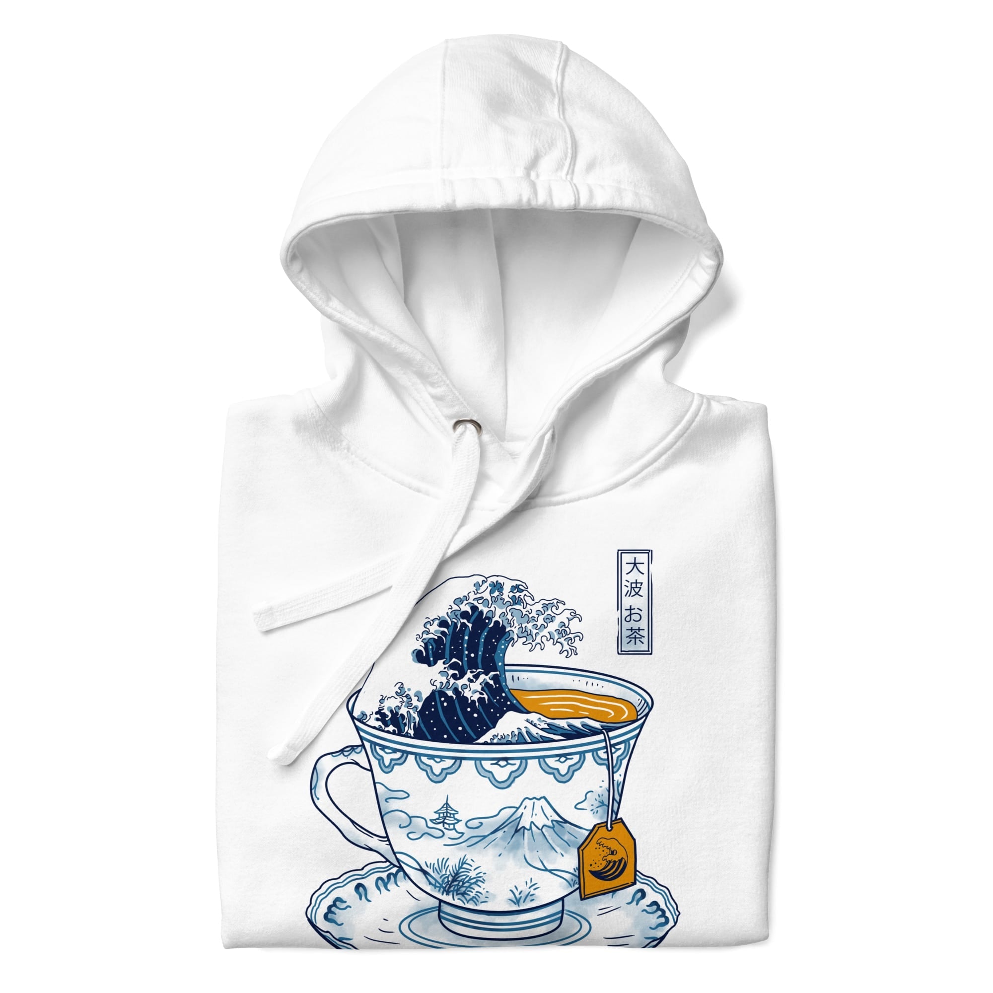 The Great Tea of Kanagawa Japansk sweatshirt