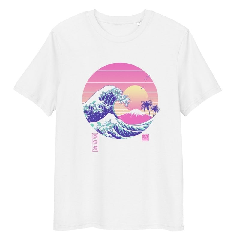 The Great VaporWave Japansk T shirt S
