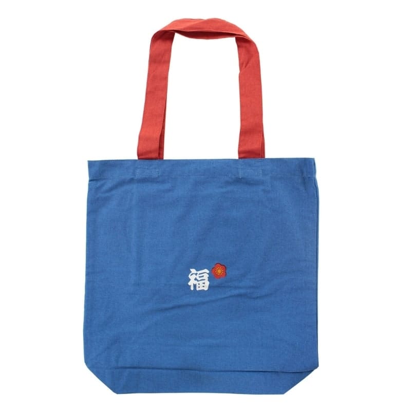 Tote Bag Blå Maneki Neko Blessing