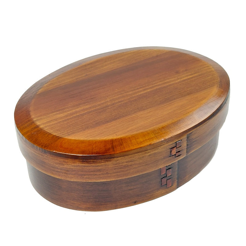 Traditionell japansk bento i trä