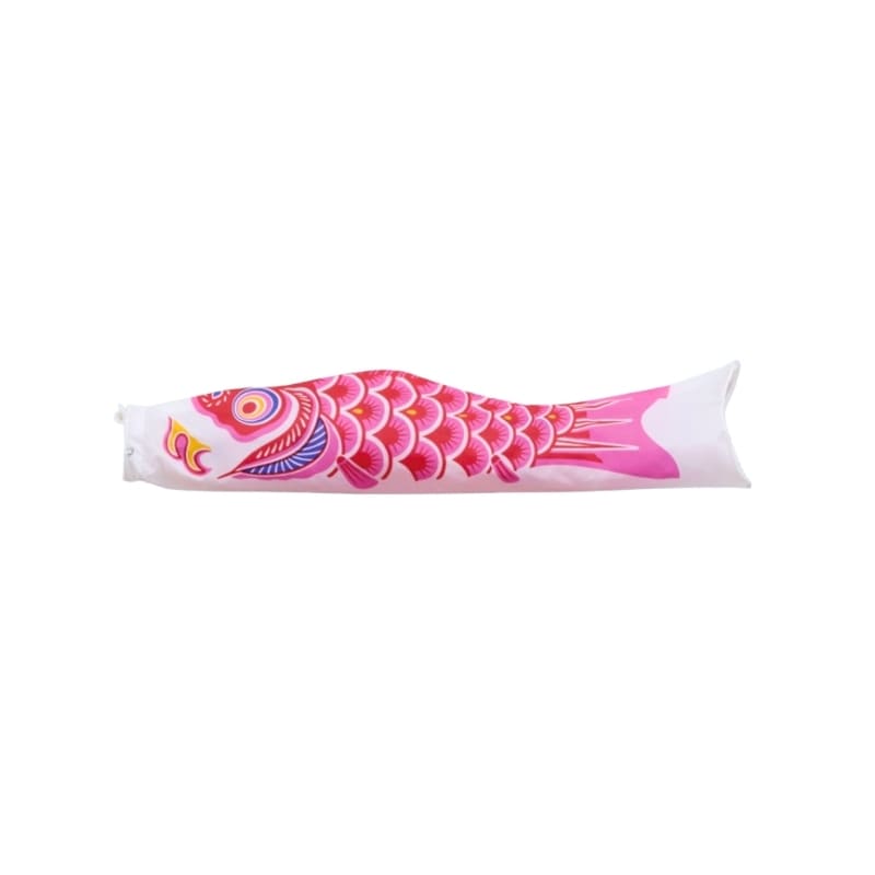 Traditionell rosa japansk koinobori - 60 cm