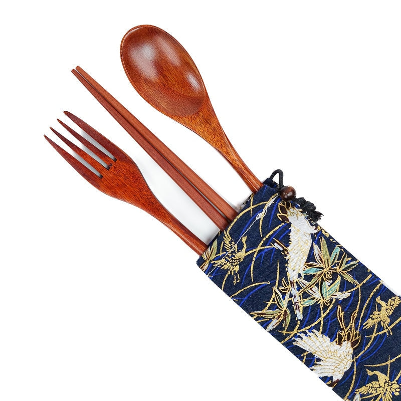 Tsuru japanskt ätpinnfodral
