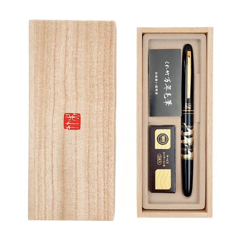 Tsuru japanskt penn och penselset